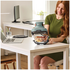 Ninja Crispi 4-in-1 Portable Glass Air Fryer Sage Green FN101SG image NaN