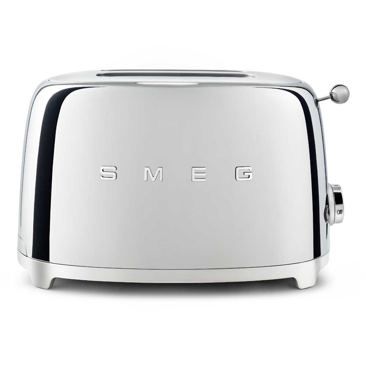 Smeg 50s Retro Style Slice Toaster Chrome TSF01SSAU Appliances