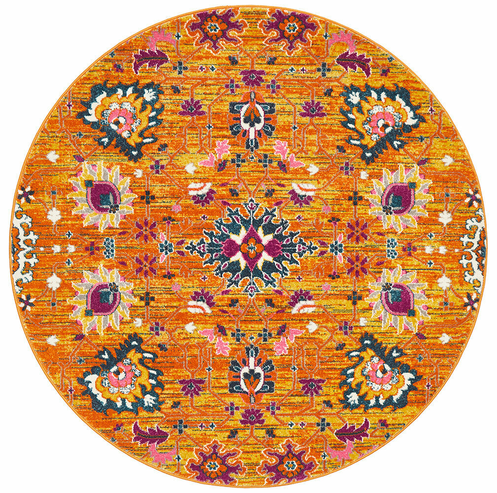 Rug Culture Babylon Large Rust Rug 240X240CM - BLN-210-RUST-240X240 hero image
