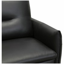 Kalona Maiori Black Three Seater Sofa - 2194-3P2C-MS133 hero image
