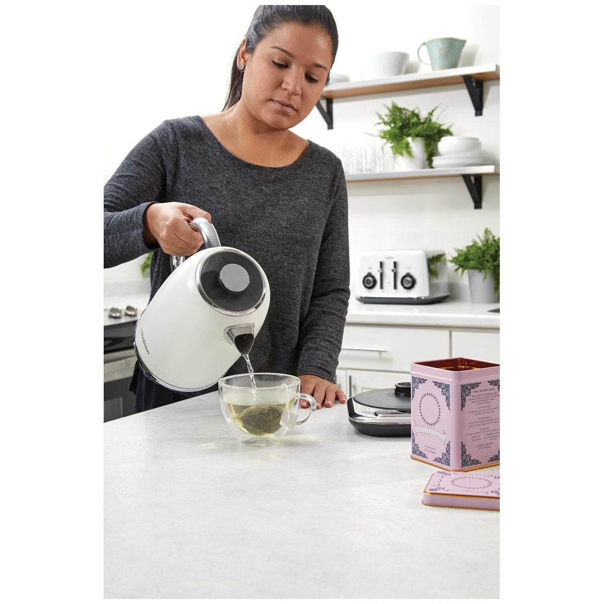 Alinea select kettle white clearance ke2800w