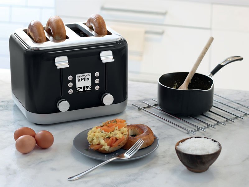 Kenwood TFX750BK kMix Slice Toaster Appliances Online