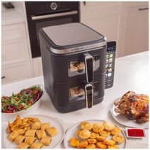 Kitchen Couture 11L Clear View Vertex Dual Draw Air Fryer Black 10005259 hero image