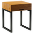Reddie Suzy Bedside Table Teak Top Black Base BSTSZ45X45X55W1M1 image NaN