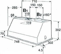 Falcon FALUC75 75cm Under Cupboard Rangehood hero image