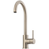 Oliveri Venice Goose Neck Mixer Tap Brushed Nickel VE520FBN image NaN
