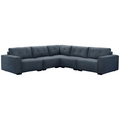 Ostro Bella 5 Seater Corner Lounge Dark Grey 25004000