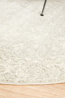 Rug Culture Evoke Small Silver Rug 150X150CM - EVO-252-SIL-150X150 hero image
