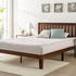 Zinus Queen Deluxe Solid Wood Bed Frame Dark Brown AU-PWPBBHE-12Q image NaN