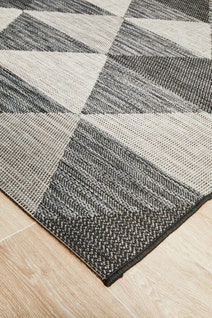 Rug Culture Terrace Large Black Rug 290X200CM - TER-5503-BLK-290X200 hero image