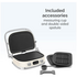 Smeg 50s Style Countertop Multifunctional Grill Black MGF01BLAU image NaN