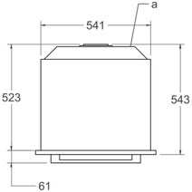 Bertazzoni 45cm TFT Black Glass Combi-Microwave Oven FMOD4077MTB1 hero image
