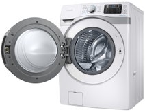 Samsung WF16J9000KW Front Load Washing Machine hero image