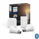 Philips Hue B22 White Ambiance Starter Kit With Bluetooth HUEWAB22KITBT hero image
