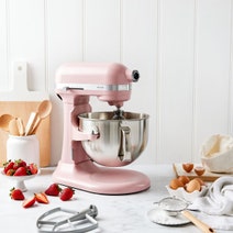 KitchenAid KSM60 5.6L Artisan Bowl Lift Mixer Dried Rose 5KSM60SPXADR hero image