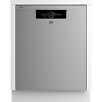 Beko 60cm Built Under Dishwasher Platinum Steel BDBU1430X hero image