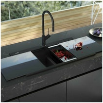 Oliveri Santorini Double Bowl Sink ST-BL1566GTKIT hero image