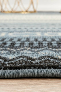 Rug Culture Calypso Large Blue Rug 290X200CM - CAL-6102-BLU-290X200 hero image