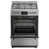 Beko 60cm Stainless Steel Dual Fuel Freestanding Oven BFCB60GMX image NaN