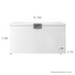 Beko HSA46330 463L Chest Freezer image NaN