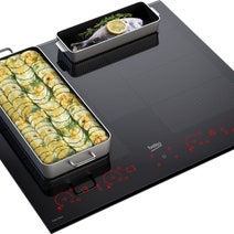 Beko 90cm Built-In Flexy Induction Cooktop with Luminous Control BCT904IG hero image