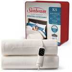 Sunbeam Sleep Perfect Anti-Bacterial King Single Heated Electric Blanket BLA6331 hero image