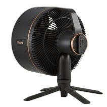 Shark FlexBreeze Pedestal Fan with Misting Attachment Black FA225 hero image