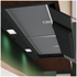 Neff 90cm N 90 Integrated Rangehood Clear glass black printed Matt Black D99XET2S5 image NaN
