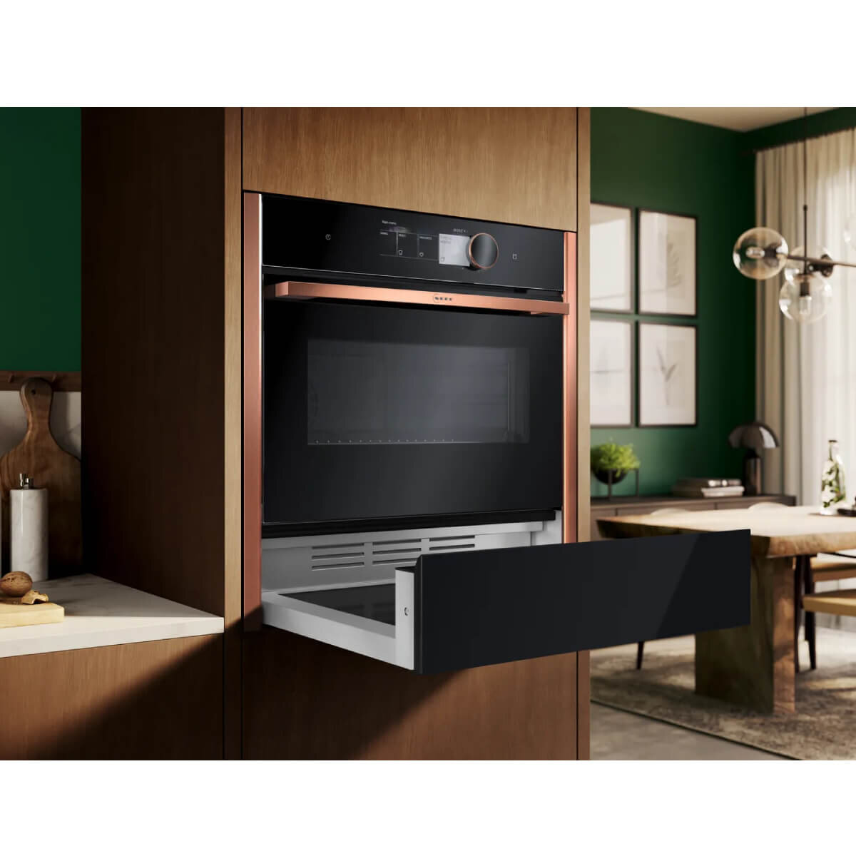 NEFF Flex Design 14cm Built-In Multifunctional Warming Drawer Anthracite Grey N29HA11Y1A-AG hero image