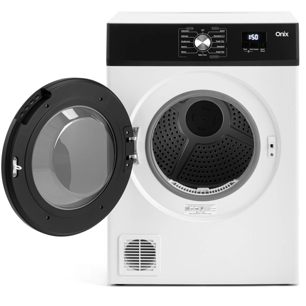 Onix 8kg Vented Clothes Dryer ON-VD8W
