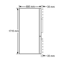 Fisher & Paykel 487L French Door Fridge RF522ADW5 hero image