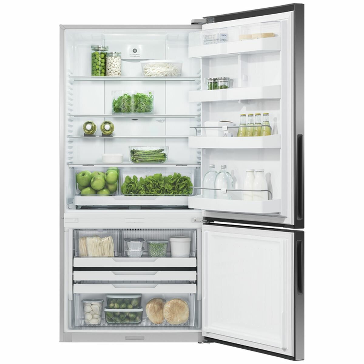 Fisher and paykel best sale bottom mount fridge