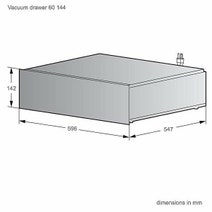 V-ZUG 600mm Vacuum Drawer 3600360025 hero image