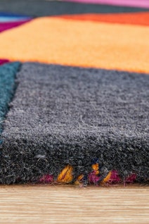 Rug Culture Matrix Large Multi-coloured Rug 400X80CM - MTX-906-CRA-400X80 hero image