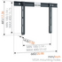 Vogel's THIN505 Extra Thin Fixed TV Wall Mount for 40 to 65 Inch TVs image NaN