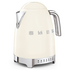 Smeg 50s Retro Style Temperature Control Electric Kettle Cream KLF04CRAU image NaN