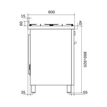 ILVE 90cm Professional Plus Dual Fuel Freestanding Oven/Stove P096DWE3SS hero image