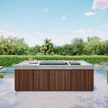 Beefeater ProLine Series Side Burner Built-In Gas BBQ with Lid BSW318DB hero image