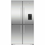 Fisher & Paykel Series 7 538L Quad Door Refrigerator with Ice and Water Stainless Steel RF605QDUVX2 hero image
