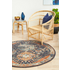 Rug Culture Legacy Large Multi-coloured Rug 240X240CM - LEG-854-NAVY-240X240 image NaN
