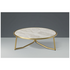 Kalona The Hill 90cm Round Coffee Table Champagne Marble HILL10FMATAJSBBRABR9 image NaN
