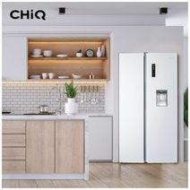 CHiQ 559L Side By Side Fridge White CSS559NWD hero image