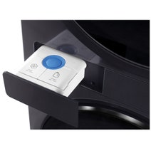 Haier 12kg Washer and 9kg Heat Pump Dryer Laundry Centre Dark Finish HLC1290CTB1 hero image