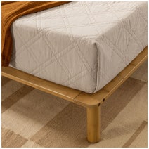 Zinus Arden Bamboo Double Bed Frame with Pipe Headboard AU-FPWNH9ZC-08D hero image