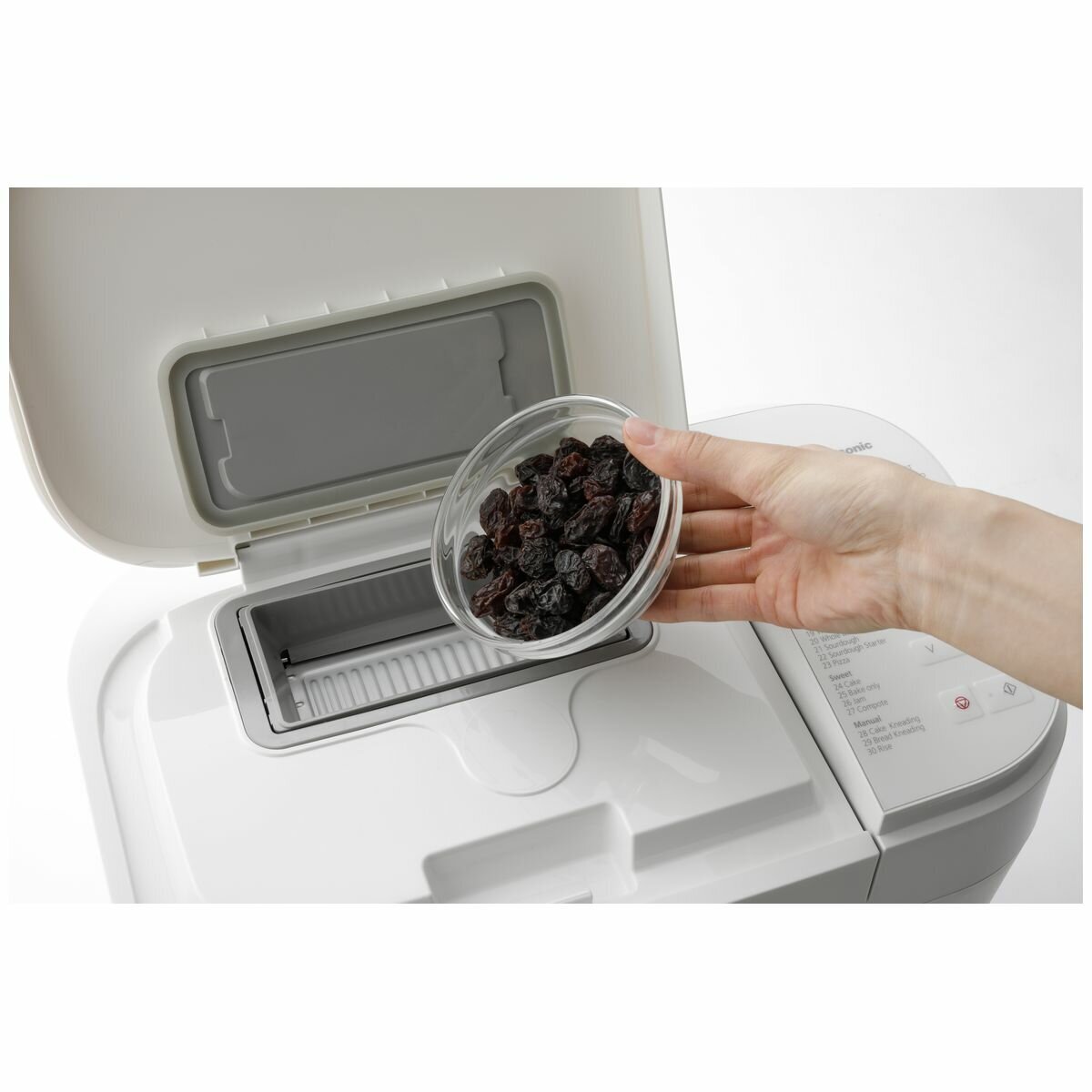 Panasonic Automatic Bread Maker with Fruit & Nut Dispenser White SD-R2530WST hero image