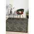 Rug Culture York Oversize Black & Natural Rug 400X300CM - YRK-CIND-GLD-400X300 image NaN