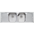 Oliveri NP6531TH Nu-Petite Double Bowl Double Drainer Sink image NaN