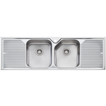 Oliveri NP6531TH Nu-Petite Double Bowl Double Drainer Sink hero image