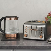 Russell Hobbs Brooklyn 4 Slice Toaster - Copper RHT94COP hero image