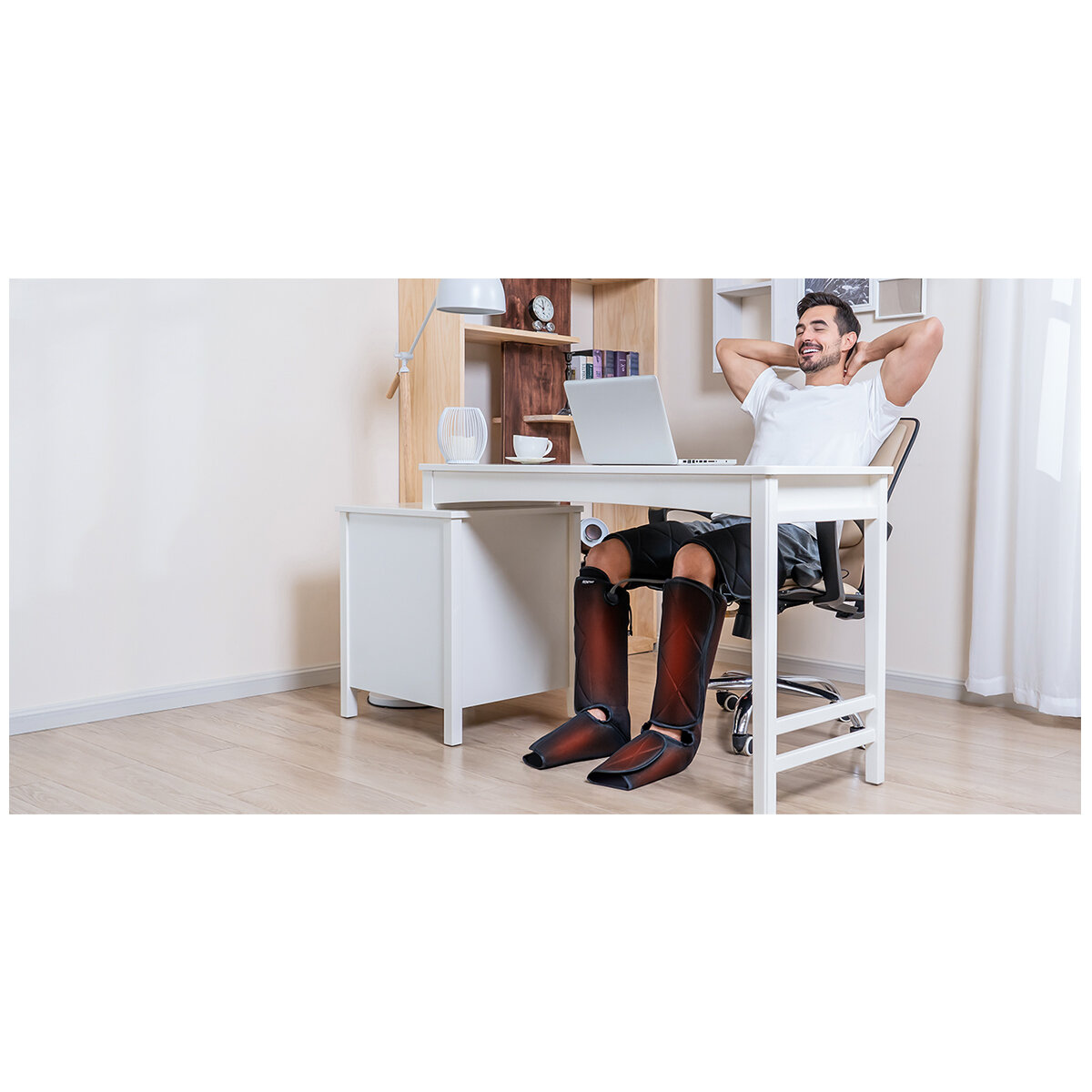 RENPHO Air Compression Leg Massager with Heat PAURPALM079H hero image